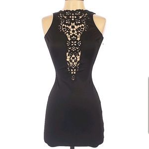 DRESS THE POPULATION ONE RAD GIRL Black Dress XS